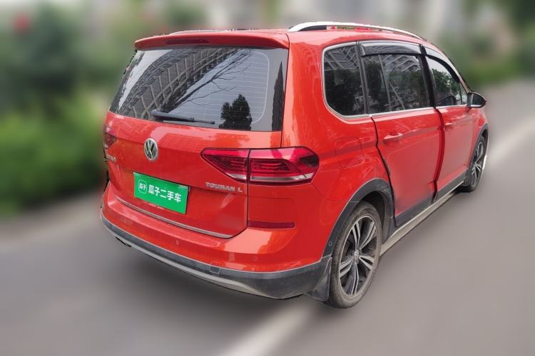 Used Volkswagen Touran 2018 Volkswagen Touran L 280TSI DSG Boundary Luxury Edition 6 Seats China V Emission Standard Rear Right 45 Deg