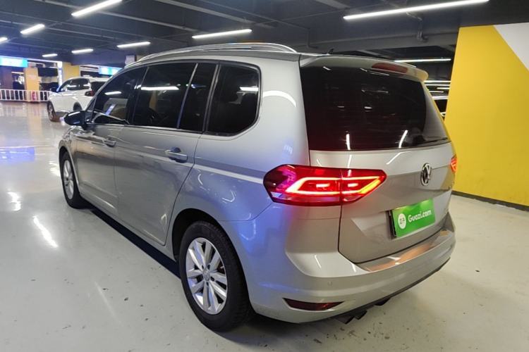 Used Volkswagen Touran 2018 Volkswagen Touran L 280TSI DSG Comfort Edition 7 Seats China V Emission Standard Rear Left 45 Deg