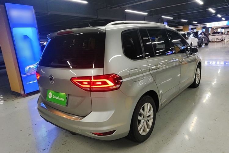 Used Volkswagen Touran 2018 Volkswagen Touran L 280TSI DSG Comfort Edition 7 Seats China V Emission Standard Rear Right 45 Deg