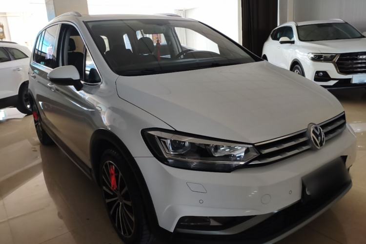 Used Volkswagen Touran 2018 Volkswagen Touran L 280TSI DSG Boundary Edition 6-Seater China V Emission Standard Front Right 45 Deg