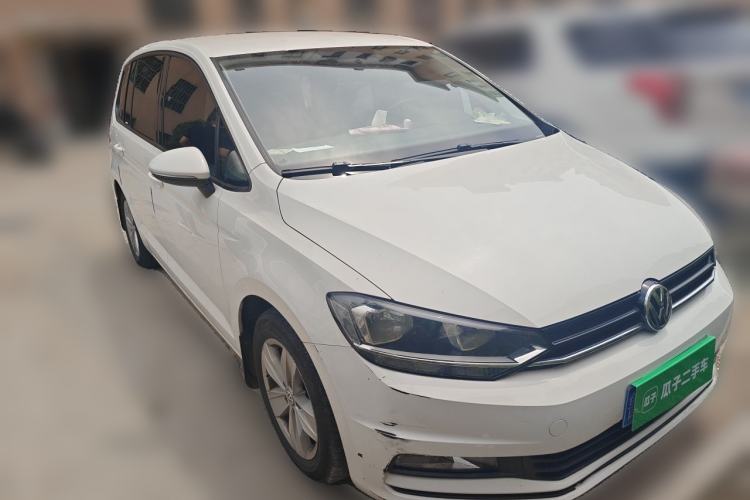 Used Volkswagen Touran 2018 Volkswagen Touran L 280TSI DSG Style Edition 7 Seats China V Emission Standard Front Right 45 Deg
