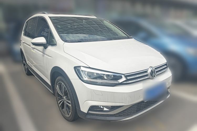 Used Volkswagen Touran 2018 Volkswagen Touran L 280TSI DSG Boundary Edition 6-Seater China VI Standard Front Right 45 Deg