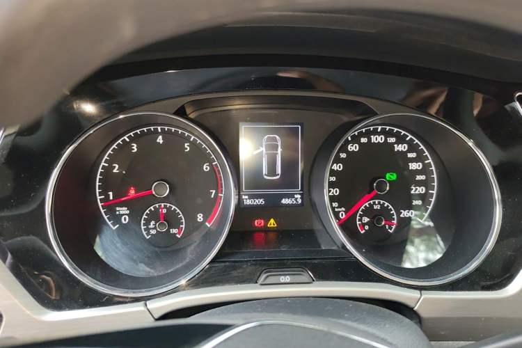 Used Volkswagen Touran 2018 Volkswagen Touran L 280TSI DSG Comfort Edition 7 Seats China V Emission Standard Instrument Cluster