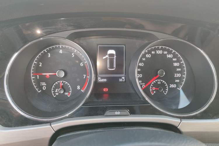 Used Volkswagen Touran 2018 Volkswagen Touran L 280TSI DSG Boundary Edition 6-Seater China VI Standard Instrument Cluster