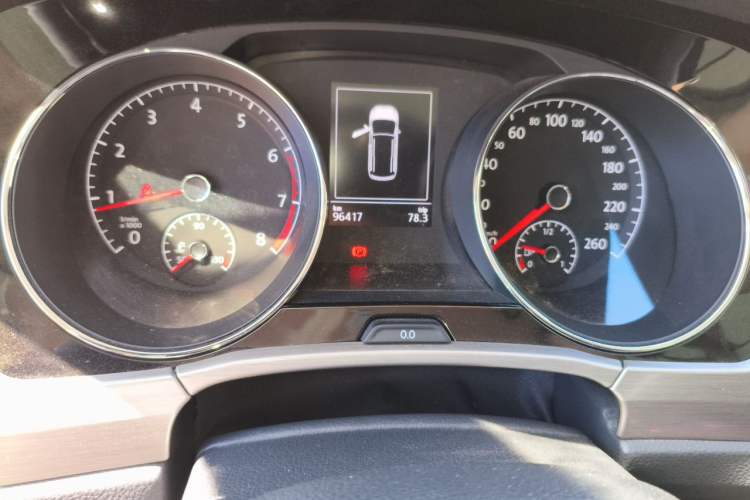 Used Volkswagen Touran 2018 Volkswagen Touran L 280TSI DSG Comfort Edition 7 Seats China V Emission Standard Instrument Cluster