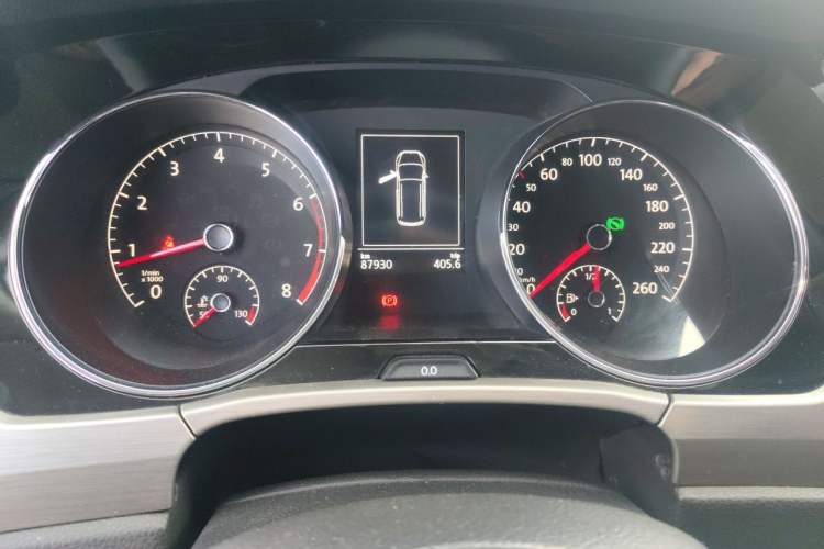 Used Volkswagen Touran 2018 Volkswagen Touran L 280TSI DSG Comfort Edition 7 Seats China V Emission Standard Instrument Cluster