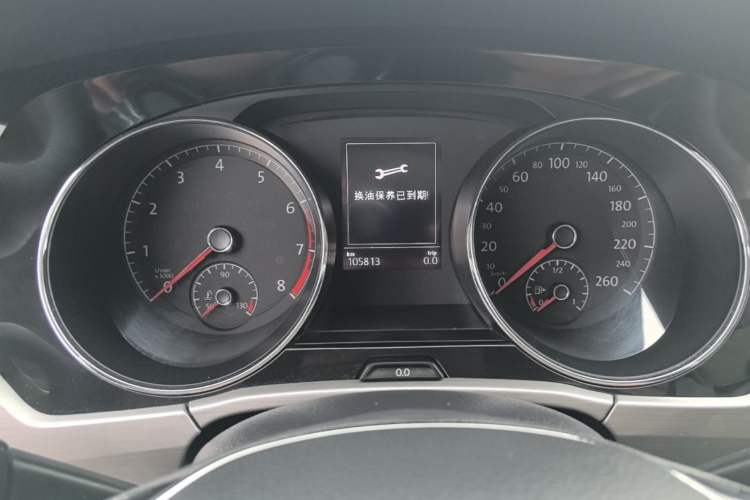 Used Volkswagen Touran 2018 Volkswagen Touran L 280TSI DSG Comfort Edition 7 Seats China VI Standard Instrument Cluster