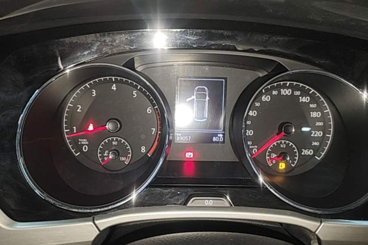 Used Volkswagen Touran 2018 Volkswagen Touran L 280TSI DSG Comfort Edition 7 Seats China V Emission Standard Instrument Cluster