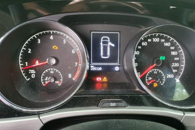 Used Volkswagen Touran 2018 Volkswagen Touran L 280TSI DSG Comfort Edition 7 Seats China V Emission Standard Instrument Cluster