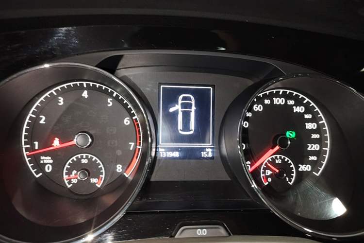 Used Volkswagen Touran 2018 Volkswagen Touran L 280TSI DSG Comfort Edition 7 Seats China V Emission Standard Instrument Cluster
