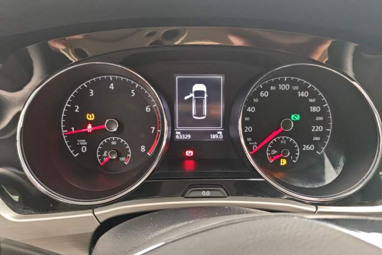 Used Volkswagen Touran 2018 Volkswagen Touran L 280TSI DSG Comfort Edition 7 Seats China V Emission Standard Instrument Cluster