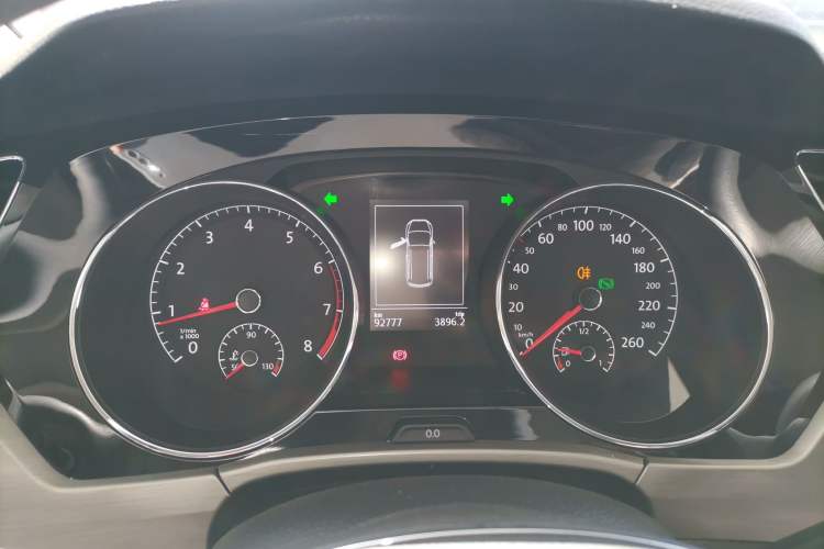Used Volkswagen Touran 2018 Volkswagen Touran L 280TSI DSG Comfort Edition 7 Seats China V Emission Standard Instrument Cluster