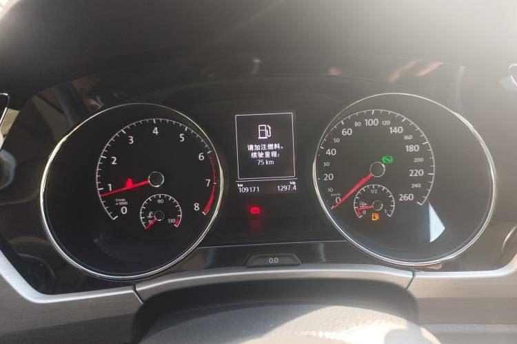 Used Volkswagen Touran 2018 Volkswagen Touran L 280TSI DSG Boundary Edition 7 Seats China V Emission Standard Instrument Cluster