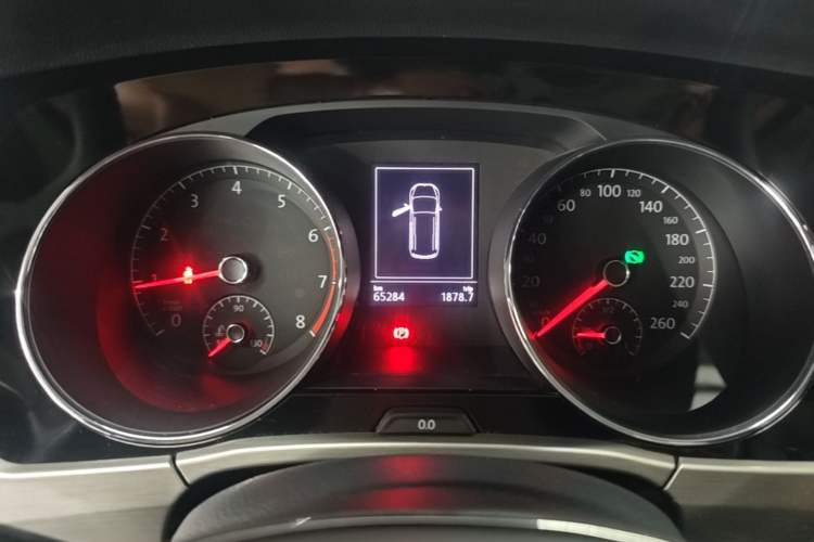 Used Volkswagen Touran 2018 Volkswagen Touran L 280TSI DSG Comfort Edition 7 Seats China V Emission Standard Instrument Cluster