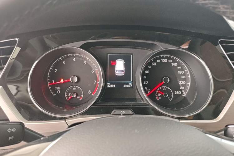 Used Volkswagen Touran 2018 Volkswagen Touran L 280TSI DSG Boundary Luxury Edition 7 Seats China V Emission Standard Instrument Cluster