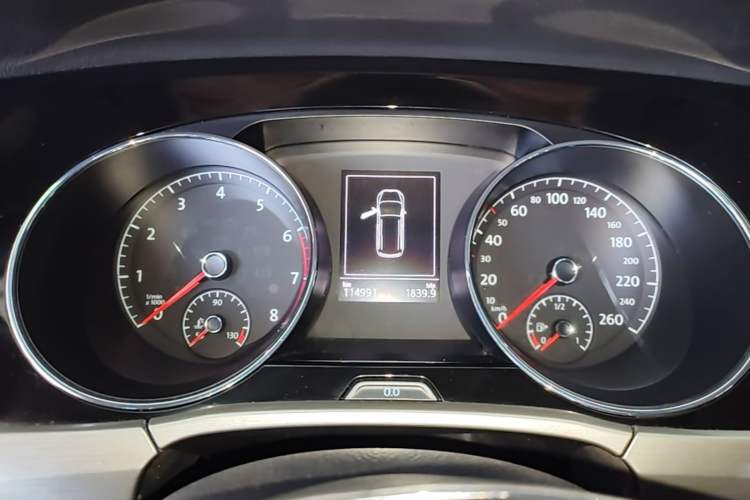 Used Volkswagen Touran 2018 Volkswagen Touran L 280TSI DSG Comfort Edition 7 Seats China V Emission Standard Instrument Cluster