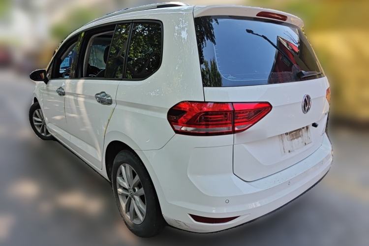Used Volkswagen Touran 2018 Volkswagen Touran L 280TSI DSG Comfort Edition 7 Seats China VI Standard Rear Left 45 Deg