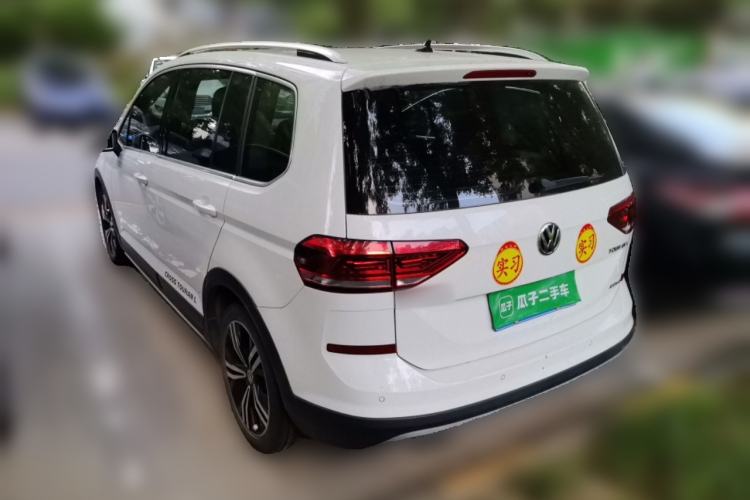 Used Volkswagen Touran 2018 Volkswagen Touran L 280TSI DSG Boundary Edition 7 Seats China VI Standard Rear Left 45 Deg
