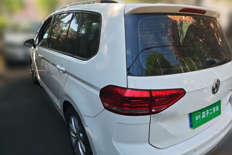 Used Volkswagen Touran 2018 Volkswagen Touran L 280TSI DSG Comfort Edition 7 Seats China V Emission Standard Rear Left 45 Deg