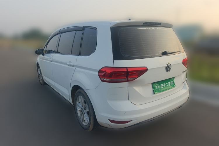 Used Volkswagen Touran 2018 Volkswagen Touran L 280TSI DSG Style Edition 7 Seats China V Emission Standard Rear Left 45 Deg