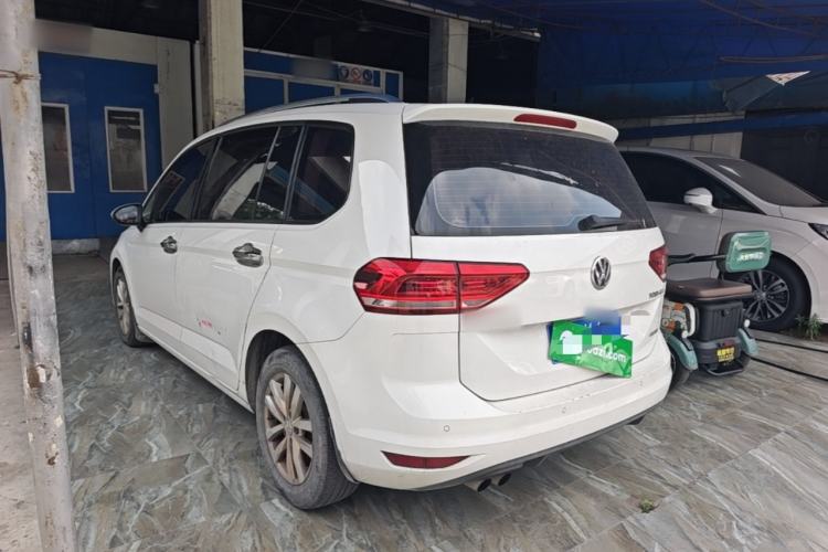 Used Volkswagen Touran 2018 Volkswagen Touran L 280TSI DSG Comfort Edition 7 Seats China V Emission Standard Rear Left 45 Deg