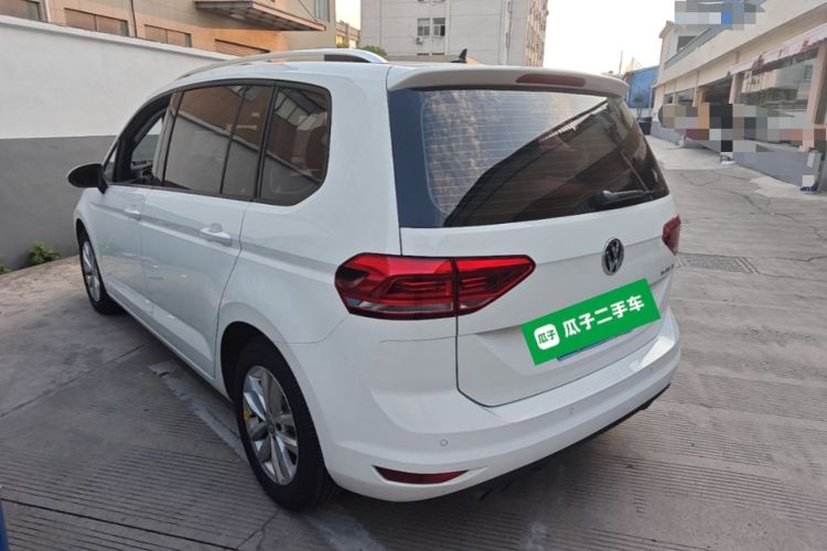 Used Volkswagen Touran 2018 Volkswagen Touran L 280TSI DSG Comfort Edition 7 Seats China V Emission Standard Rear Left 45 Deg