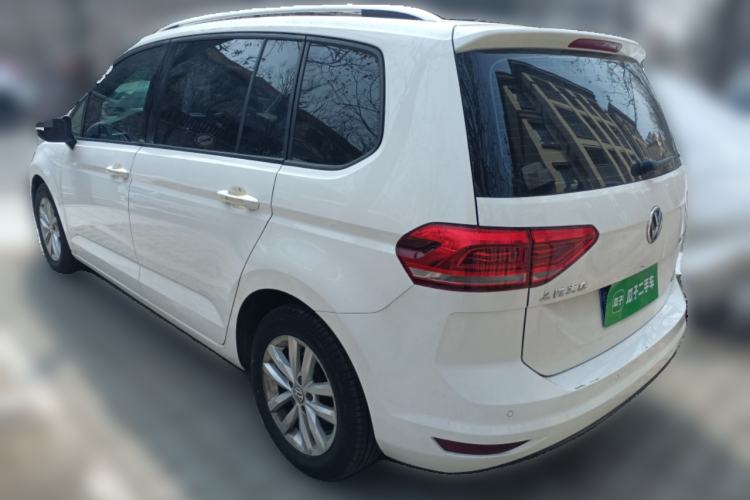 Used Volkswagen Touran 2018 Volkswagen Touran L 280TSI DSG Comfort Edition 7 Seats China V Emission Standard Rear Left 45 Deg