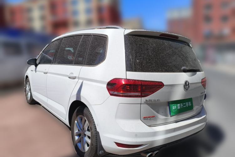 Used Volkswagen Touran 2018 Volkswagen Touran L 280TSI DSG Comfort Edition 7 Seats China V Emission Standard Rear Left 45 Deg