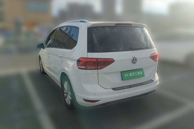 Used Volkswagen Touran 2018 Volkswagen Touran L 280TSI DSG Comfort Edition 7 Seats China V Emission Standard Rear Left 45 Deg