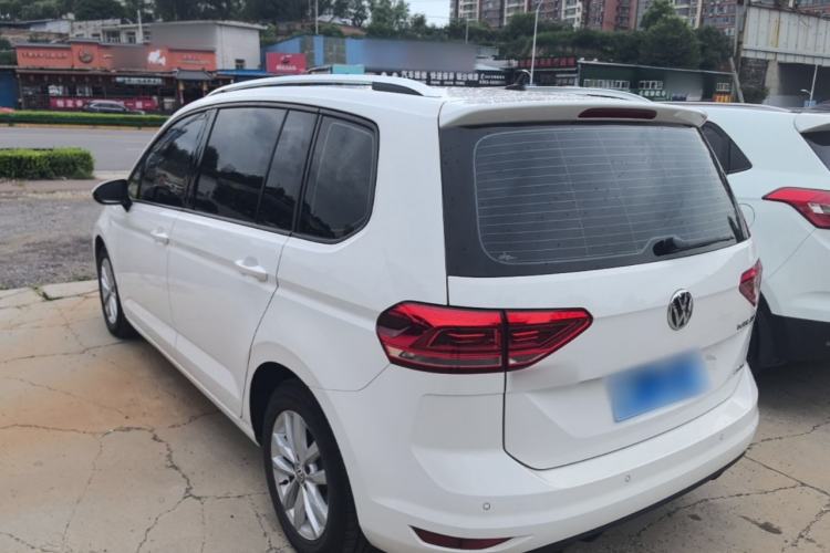 Used Volkswagen Touran 2018 Volkswagen Touran L 280TSI DSG Comfort Edition 7 Seats China VI Standard Rear Left 45 Deg