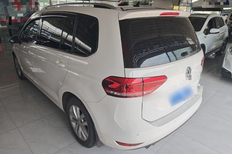 Used Volkswagen Touran 2018 Volkswagen Touran L 280TSI DSG Comfort Edition 7 Seats China VI Standard Rear Left 45 Deg