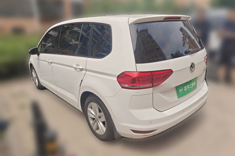 Used Volkswagen Touran 2018 Volkswagen Touran L 280TSI DSG Style Edition 7 Seats China V Emission Standard Rear Left 45 Deg