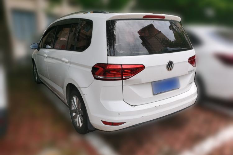 Used Volkswagen Touran 2018 Volkswagen Touran L 280TSI DSG Comfort Edition 7 Seats China V Emission Standard Rear Left 45 Deg