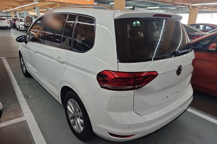 Used Volkswagen Touran 2018 Volkswagen Touran L 280TSI DSG Comfort Edition 7 Seats China V Emission Standard Rear Left 45 Deg