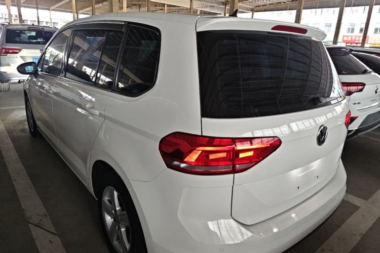 Used Volkswagen Touran 2018 Volkswagen Touran L 280TSI DSG Style Edition 7 Seats China VI Standard Rear Left 45 Deg