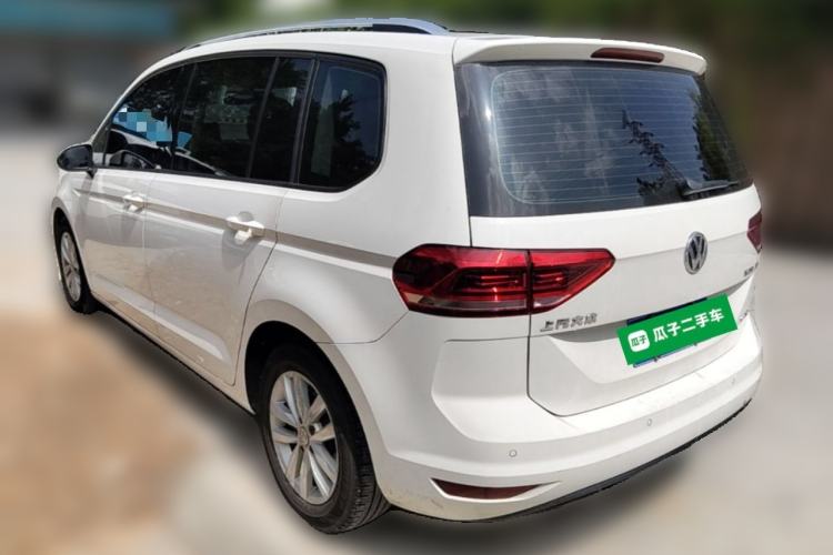 Used Volkswagen Touran 2018 Volkswagen Touran L 280TSI DSG Comfort Edition 7 Seats China VI Standard Rear Left 45 Deg