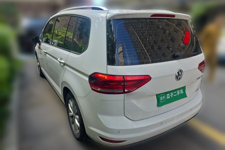 Used Volkswagen Touran 2018 Volkswagen Touran L 280TSI DSG Comfort Edition 7 Seats China VI Standard Rear Left 45 Deg