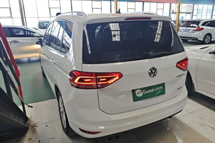 Used Volkswagen Touran 2018 Volkswagen Touran L 280TSI DSG Comfort Edition 7 Seats China V Emission Standard Rear Left 45 Deg