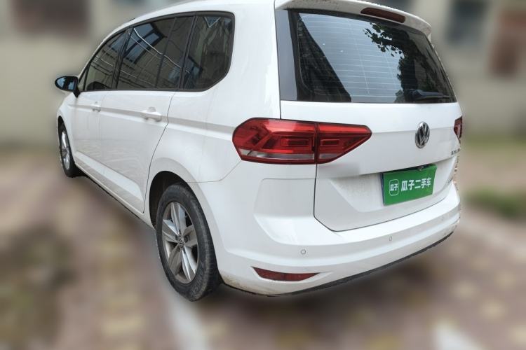 Used Volkswagen Touran 2018 Volkswagen Touran L 280TSI DSG Style Edition 7 Seats China VI Standard Rear Left 45 Deg