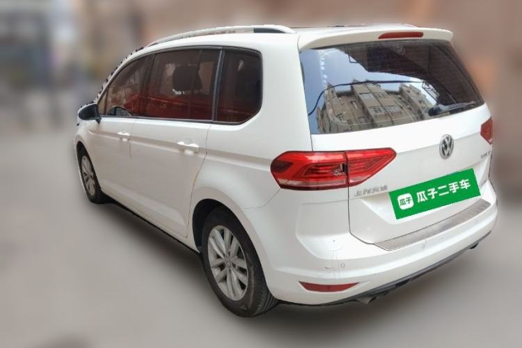 Used Volkswagen Touran 2018 Volkswagen Touran L 280TSI DSG Comfort Edition 7 Seats China V Emission Standard Rear Left 45 Deg