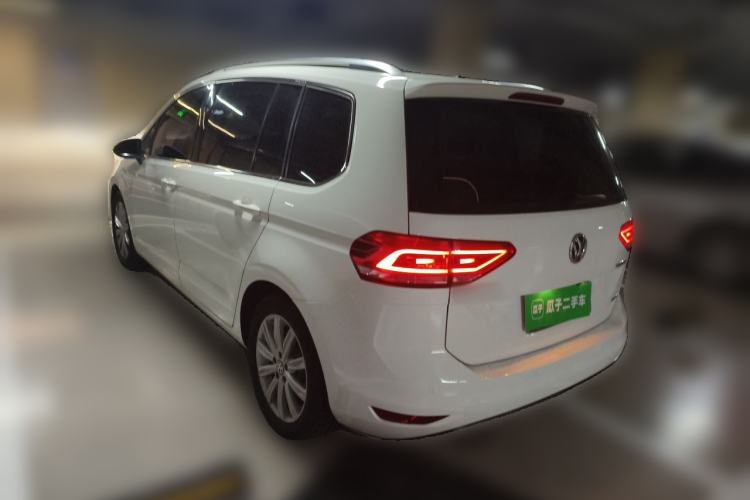 Used Volkswagen Touran 2018 Volkswagen Touran L 280TSI DSG Comfort Edition 7 Seats China V Emission Standard Rear Left 45 Deg