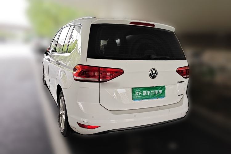 Used Volkswagen Touran 2018 Volkswagen Touran L 280TSI DSG Comfort Edition 7 Seats China V Emission Standard Rear Left 45 Deg