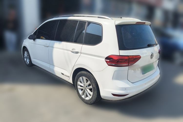 Used Volkswagen Touran 2018 Volkswagen Touran L 280TSI DSG Comfort Edition 7 Seats China V Emission Standard Rear Left 45 Deg