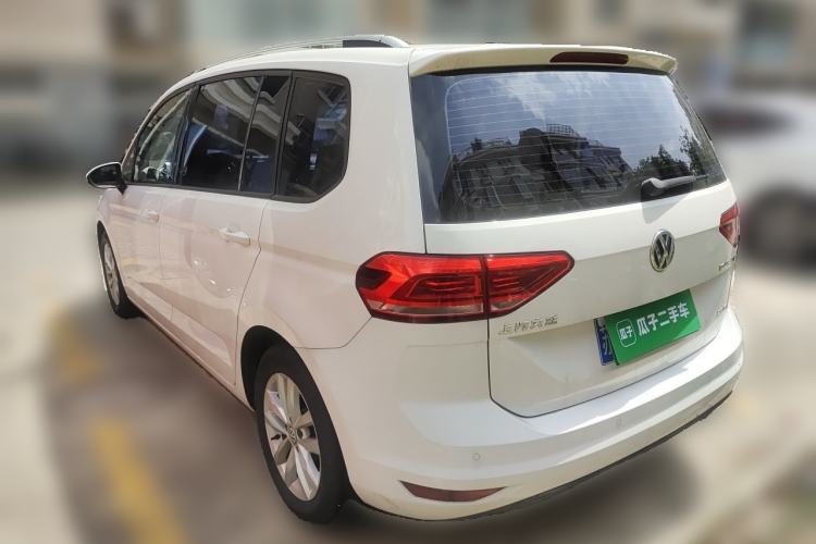 Used Volkswagen Touran 2018 Volkswagen Touran L 280TSI DSG Comfort Edition 7 Seats China V Emission Standard Rear Left 45 Deg