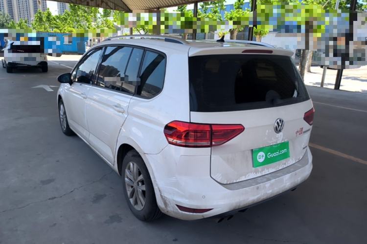 Used Volkswagen Touran 2018 Volkswagen Touran L 280TSI DSG Comfort Edition 7 Seats China VI Standard Rear Left 45 Deg