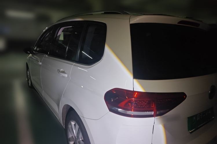 Used Volkswagen Touran 2018 Volkswagen Touran L 280TSI DSG Comfort Edition 7 Seats China V Emission Standard Rear Left 45 Deg