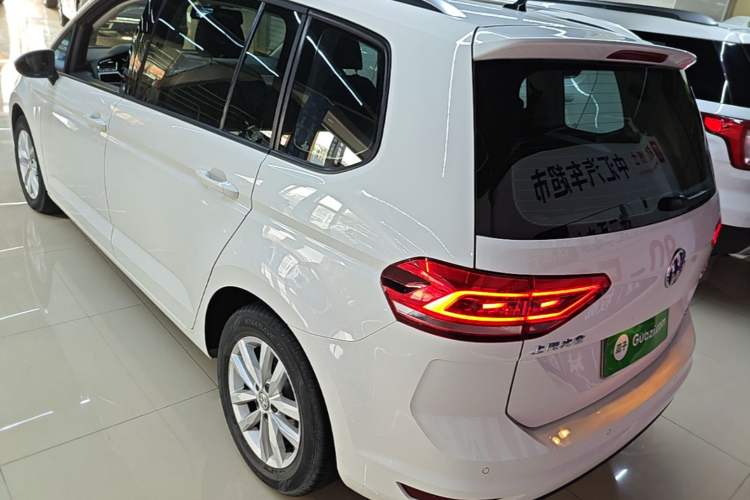 Used Volkswagen Touran 2018 Volkswagen Touran L 280TSI DSG Comfort Edition 7 Seats China V Emission Standard Rear Left 45 Deg