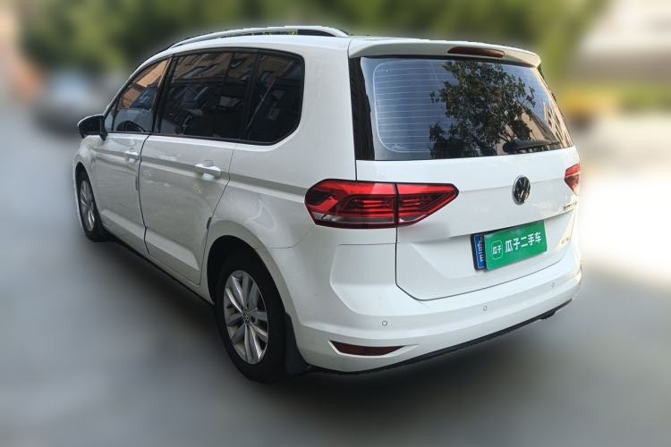 Used Volkswagen Touran 2018 Volkswagen Touran L 280TSI DSG Comfort Edition 7 Seats China V Emission Standard Rear Left 45 Deg