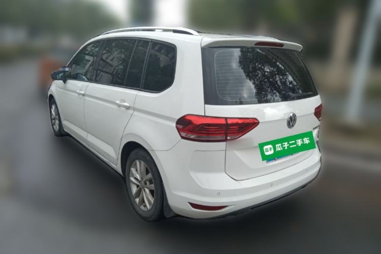 Used Volkswagen Touran 2018 Volkswagen Touran L 280TSI DSG Comfort Edition 7 Seats China V Emission Standard Rear Left 45 Deg