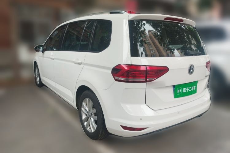 Used Volkswagen Touran 2018 Volkswagen Touran L 280TSI DSG Comfort Edition 7 Seats China V Emission Standard Rear Left 45 Deg